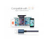 USB za sinhronizacijski in polnilni kabel MCDODO za Apple iPhone - 15cm - denim