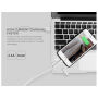 MCDODO USB kabel Lightning / mikro USB / USB-C priključki za Apple iPhone - 1m - bela