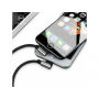 MCDODO USB kabel s konektorjem Lightning za Apple iPhone / iPad / iPod - 1.2m - srebro
