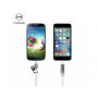 MCDODO 3in1 Car Charger z Lightning / mikro priključek USB in dva USB vrata za Apple iPhone / iPad / iPod - 1.2m -bela