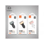 Avtomobilski polnilnik MCDODO s tremi vrati (5 V / 5.2A) za Apple iPhone / iPad / iPod - siva