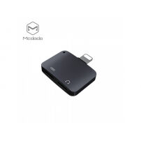 MCDODO adapter z dvema Lightning za Apple iPhone - črna