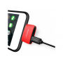 MCDODO adapter z dvema Lightning za Apple iPhone - rdeče