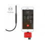 MCDODO adapter z dvema Lightning za Apple iPhone - rdeče