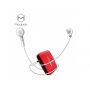 MCDODO adapter z dvema Lightning za Apple iPhone - rdeče