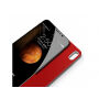 MCDODO zaščitni pokrov z aluminijevo folijo za zaščito kamero Apple iPhone XS - rdeče