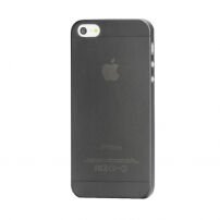 Zelo tanek 0,3 mm pokrov je vklopljen Apple iPhone 5 / 5S / SE (2016) - črna