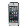 Zelo tanek 0,3 mm pokrov je vklopljen Apple iPhone 5 / 5S / SE (2016) - črna