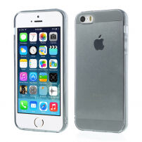 Prozoren pokrov za Apple iPhone S5 / 5S / SE (2016) - siva