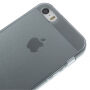 Prozoren pokrov za Apple iPhone S5 / 5S / SE (2016) - siva