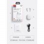 Joyroom JR-T13 brezžične slušalke s polnilnim ohišjem za iPhone / iPad - bela