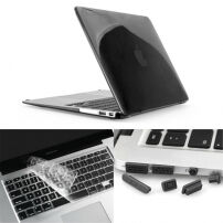 ENKAY Pokrivalo s ključavnico in zapiranje MacBook Air 13 "(A1237, A1304, A1369) - črna