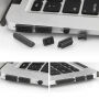 ENKAY Pokrivalo s ključavnico in zapiranje MacBook Air 13 "(A1237, A1304, A1369) - črna