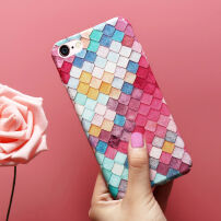 Zaščitna plastična prevleka z vzorcem barvnih lestvic za Apple iPhone 6 Plus