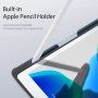 DUX DUCIS ovitek s tipkovnico, sledilno ploščico in prostorom za Apple Pencil za iPad 10,2" (2019-2021) / Air 3 (2019) / Pro 10,5" - črna