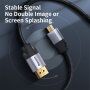 Baseus CAKSX-P0G High Speed pleteni kabel na konektorje Mini DP / DP - 3m - črna