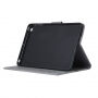Futrola z vzorcem metuljev in prostorom za kartice za iPad mini 1 / 2 / 3 - siva