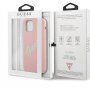 Guess Vintage Script silikonski ovitek za iPhone 12 Pro Max - roza