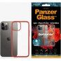PanzerGlass ClearCase antibakterijski ovitek za Apple iPhone 12 Pro Max - rdeče