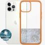 PanzerGlass ClearCase antibakterijski ovitek za Apple iPhone 12 Pro Max - oranžna