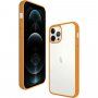 PanzerGlass ClearCase antibakterijski ovitek za Apple iPhone 12 Pro Max - oranžna