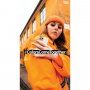 PanzerGlass ClearCase antibakterijski ovitek za Apple iPhone 12 Pro Max - oranžna