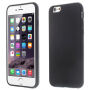 Svetleč gel pokrov za Apple iPhone 6 / 6S - črna