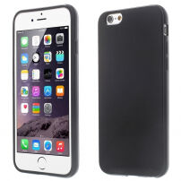 Svetleč gel pokrov za Apple iPhone 6 / 6S - črna