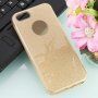 Pokrivalo z bleščicami za iPhone 5 / 5S / SE (2016) - zlati