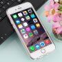 Pokrivalo z bleščicami za iPhone 6 / 6S - srebro