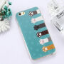 Ovitek za iPhone 6 / 6S - modra s petami