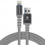 DUX DUCIS Kabel za sinhronizacijo in polnjenje za iPhone, iPad, iPod - 1m - siva