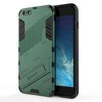 Trpežen zaščitni ovitek s stojalom za iPhone 6 Plus / 6S Plus - zelena
