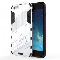 Trpežen zaščitni ovitek s stojalom za iPhone 6 Plus / 6S Plus - bela