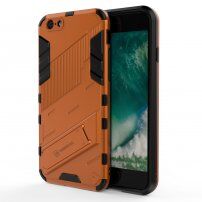 Trpežen zaščitni ovitek s stojalom za iPhone 6 / 6S - oranžna