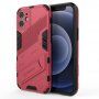 Trpežen zaščitni ovitek s stojalom za iPhone 12 mini - roza