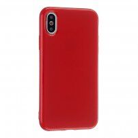 Zaščitna silikonska prevleka za iPhone X / XS - rdeče