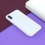Zaščitna silikonska prevleka za iPhone XR - bela