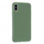 Zaščitna silikonska prevleka za iPhone XR - olivno