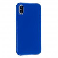 Zaščitna silikonska prevleka za iPhone XR - kraljevsko modra