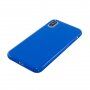 Zaščitna silikonska prevleka za iPhone XR - kraljevsko modra