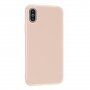 Zaščitna silikonska prevleka za iPhone XR - svetlo roza