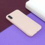 Zaščitna silikonska prevleka za iPhone XR - svetlo roza