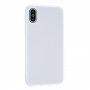 Zaščitna silikonska prevleka za iPhone XS Max - bela