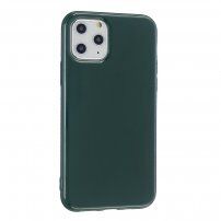 Zaščitna silikonska prevleka za iPhone 11 Pro Max - temno zelena