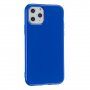 Zaščitna silikonska prevleka za iPhone 11 Pro Max - kraljevsko modra