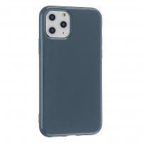Zaščitna silikonska prevleka za iPhone 11 Pro Max - modro-siva