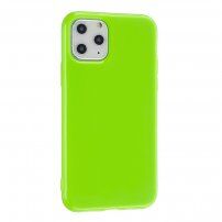 Zaščitna silikonska prevleka za iPhone 11 Pro Max - zelena