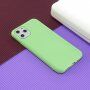 Zaščitna silikonska prevleka za iPhone 11 Pro Max - svetlo zelena