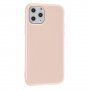 Zaščitna silikonska prevleka za iPhone 11 Pro Max - svetlo roza